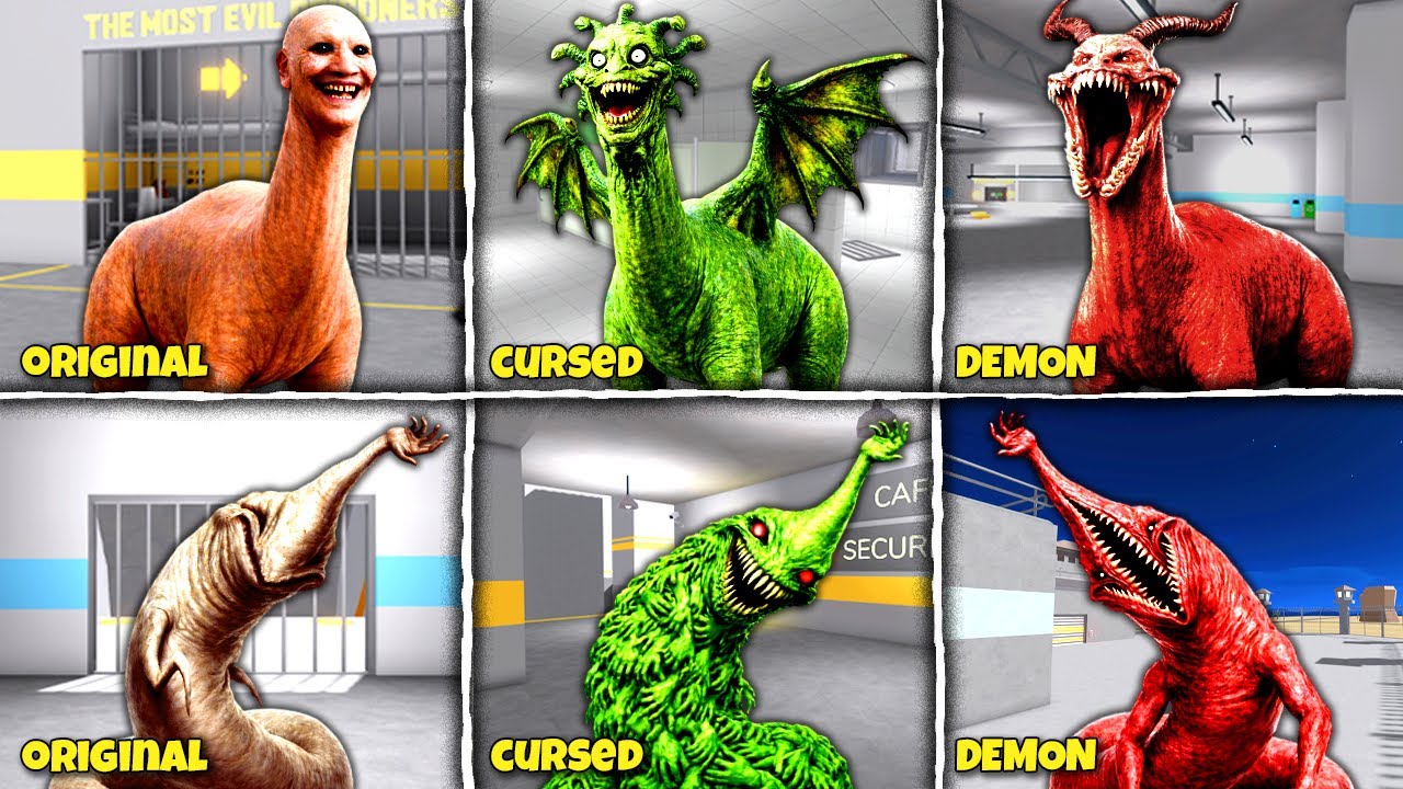 EVOLUTION OF NEW SEA HAND MONSTER Vs WE SWAM TOO FAR! What if I BECOME ALL in BARRY'S PRISON RUN!