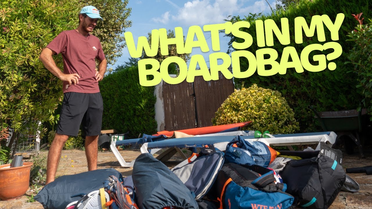 Inside Maxime's Boardbag | what I pack for two months in Brazil