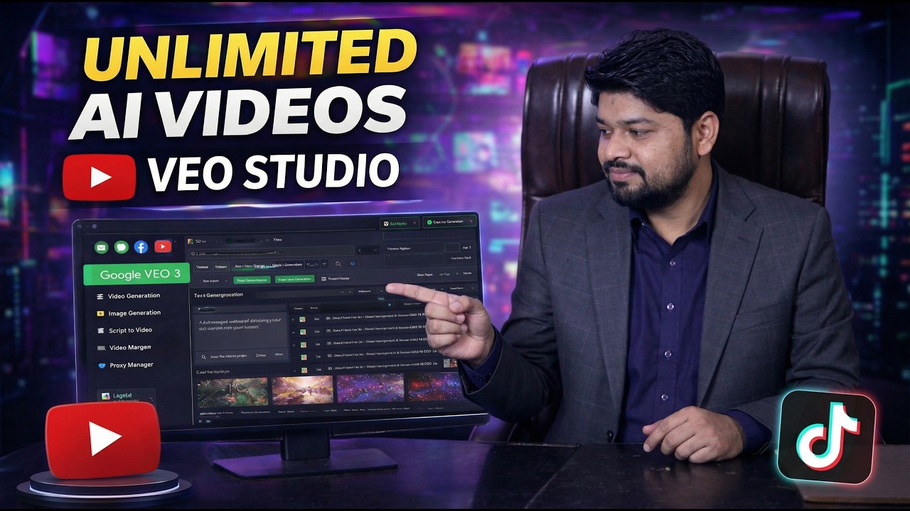 How to Generate Unlimited Videos using Google Veo 3.1 Automatically | YouTube Automation with Veo 3
