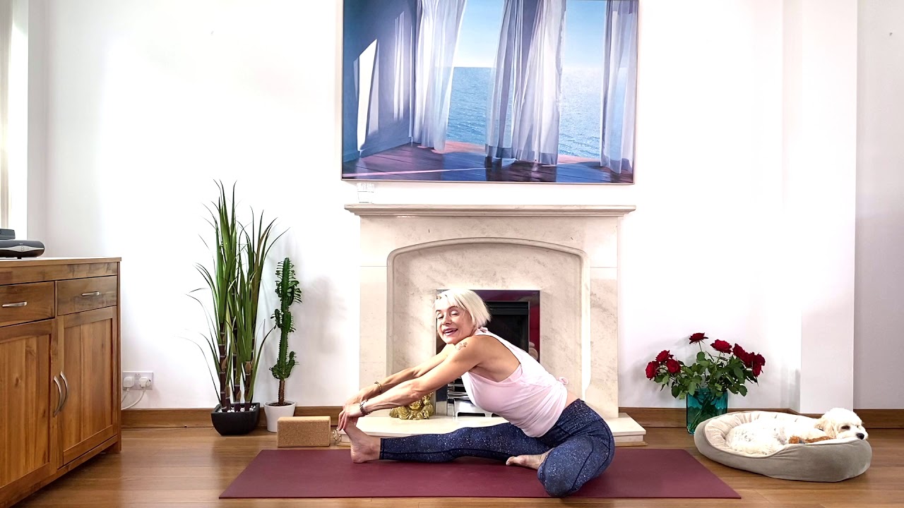 30 min Yoga For Wellbeing and Breathing Practice to Calm the Mind
