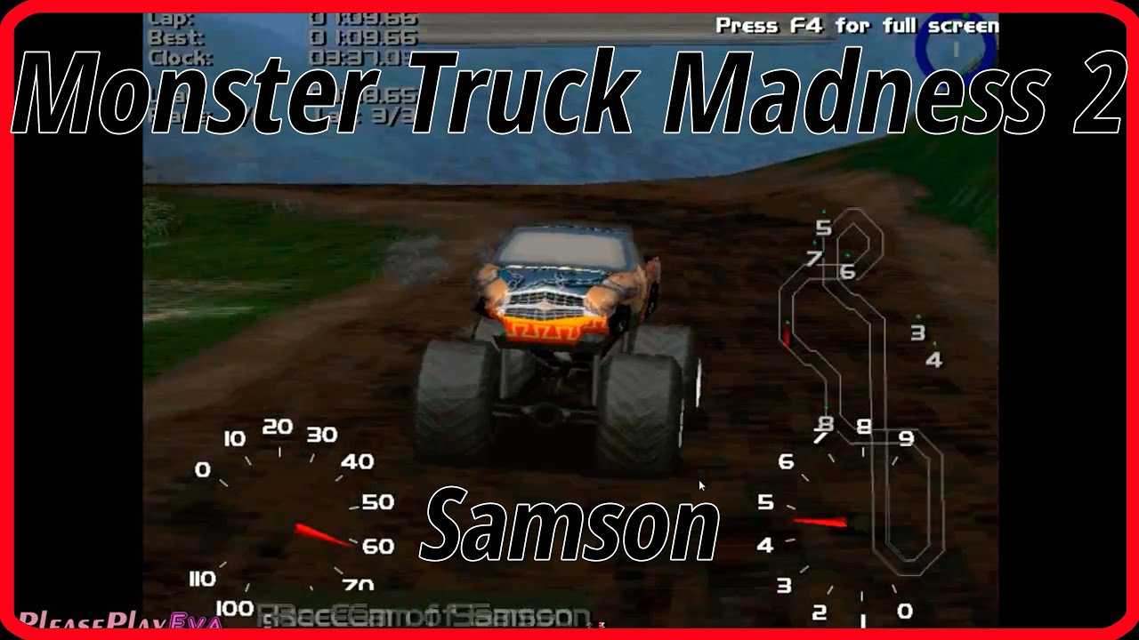 Monster Truck Madness 2 (1998) ✓ Gameplay #16 ✓ Samson