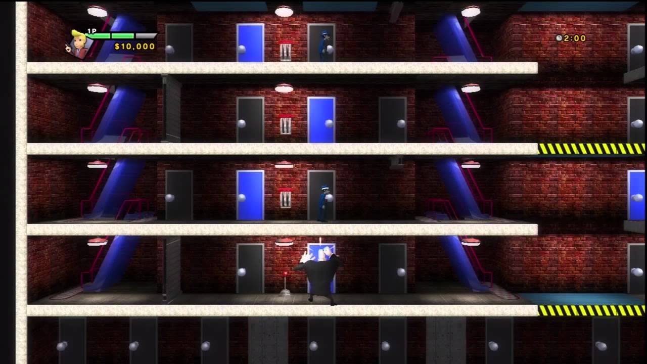 Elevator Action Deluxe Stage 7-1 through 7-5 All Gold Medals