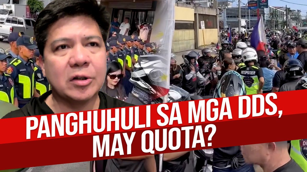 PANGHUHULI SA MGA DDS NA NAGMOTORCADE SA CEBU MAY QUOTA?