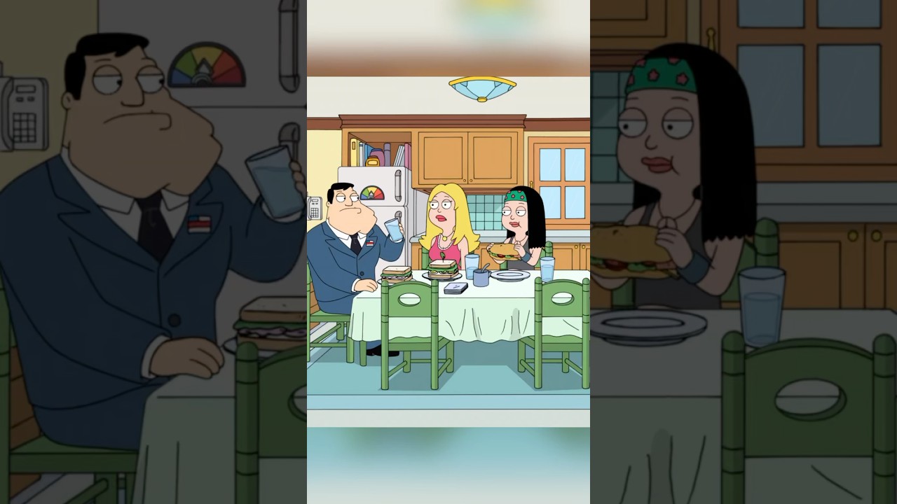 Stan eat the sandwich #shorts #americandad
