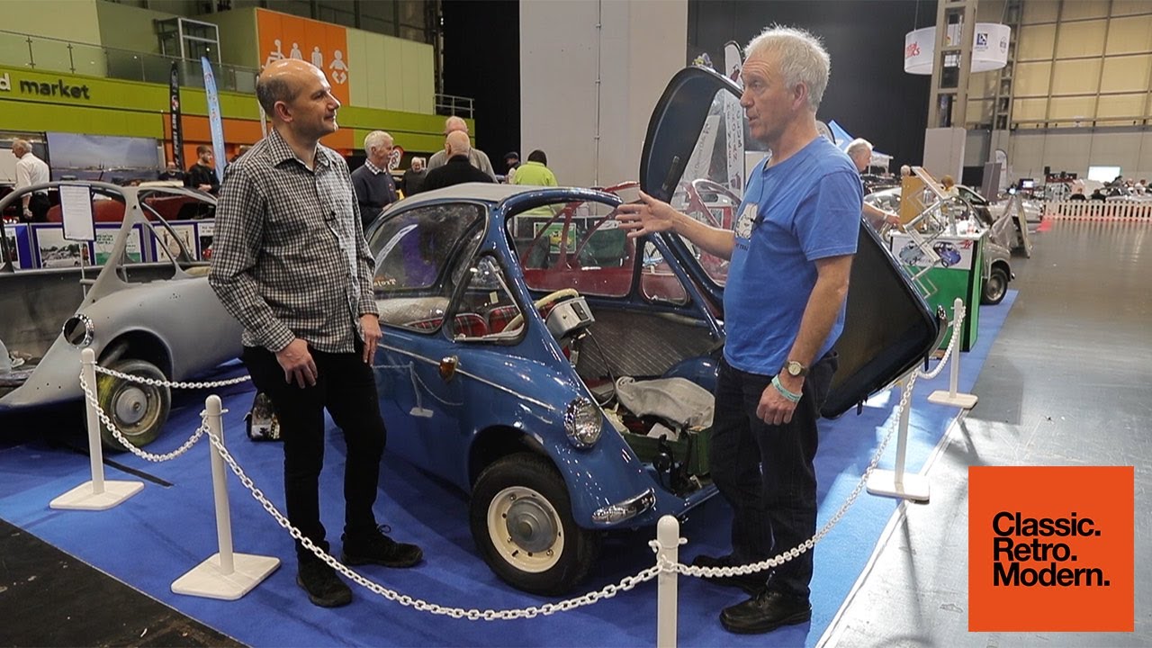 1963 Trojan microcar at the Classic Car & Restoration Show