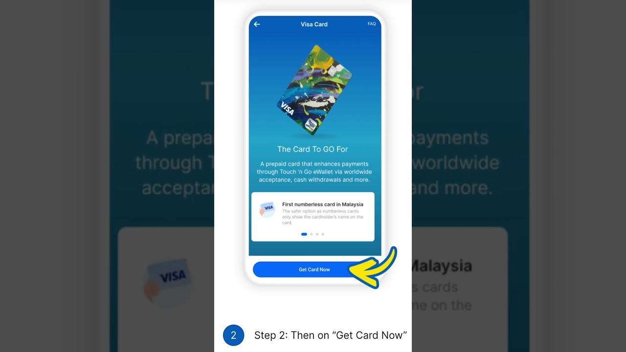 How to Order Touch n go Visa card 🔥