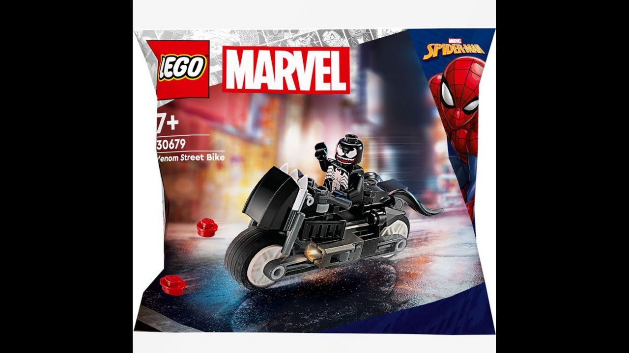 LEGO Instructions | Marvel | 30679 | Venom Street Bike | Spider-Man | Polybags