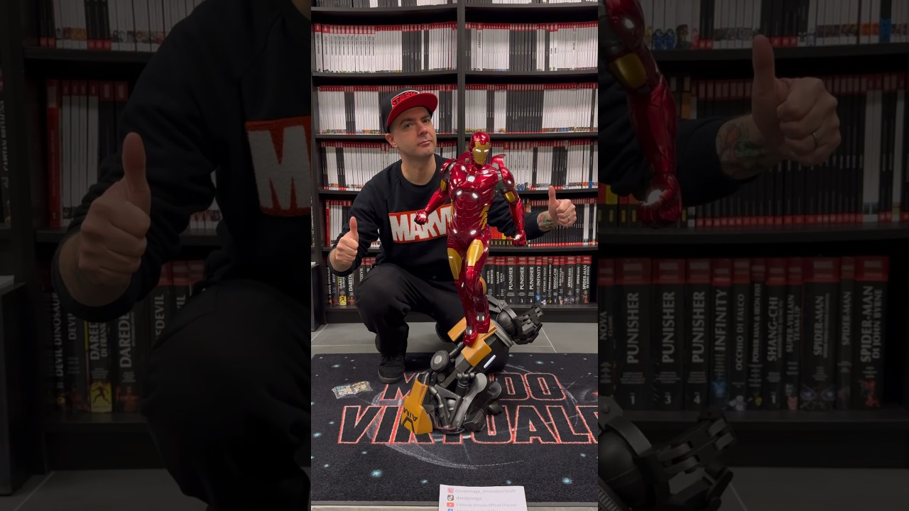 Marvel&rsquo;s Avengers Iron Man Pcs Unboxing #iosonounvirtuale #ironman #unboxing #marvel #avengers