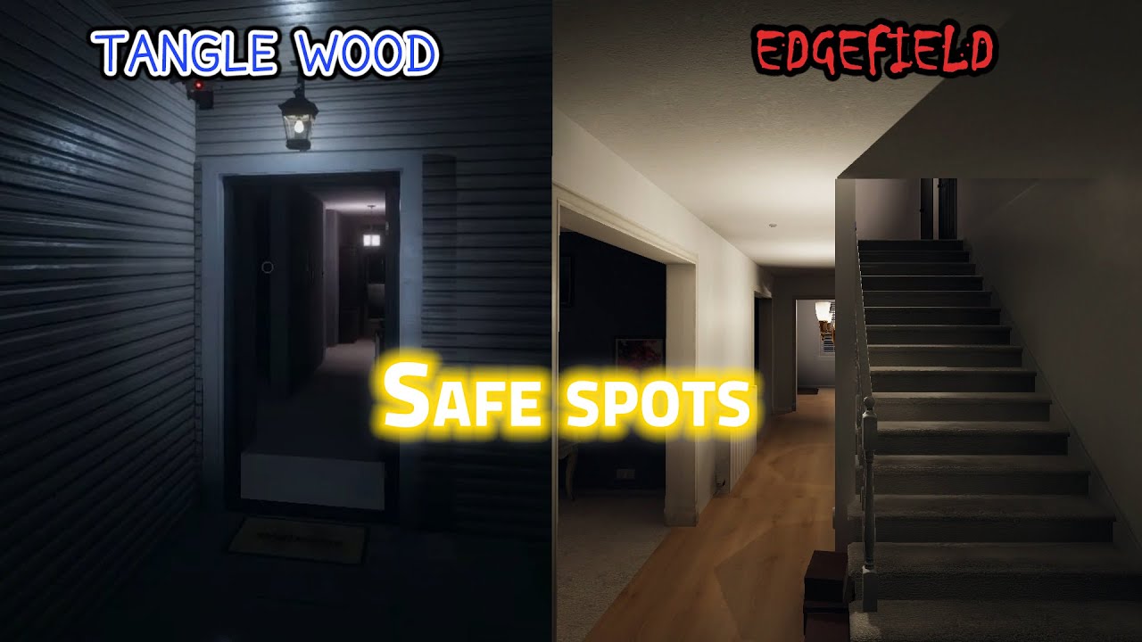 Phasmophobia [VR Haul Patch] | Tanglewood and Edgefield Safe Spots