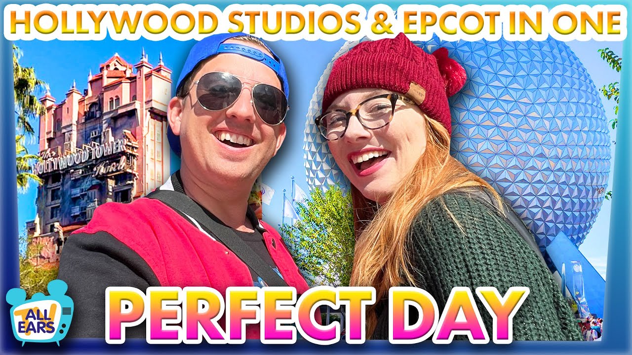 EPCOT and Disney's Hollywood Studios in ONE PERFECT DAY -- Park Hopping in Disney World