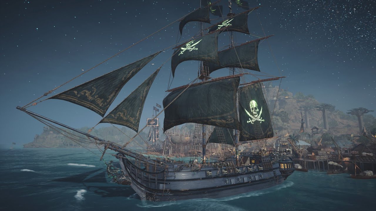SKULL&BONES-Sloop of war TOXIC TORPEDOS BUILD