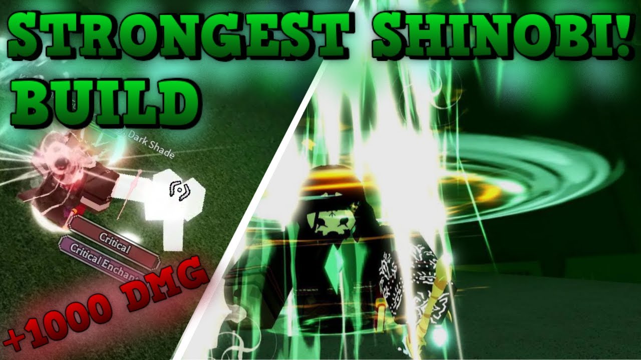 STRONGEST SHINOBI BUILD | RogueBlox