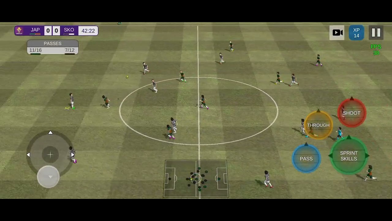 Pro League Soccer || Quarter Finals Asia Cup Japan 🇯🇵 VS 🇰🇷 South Korea