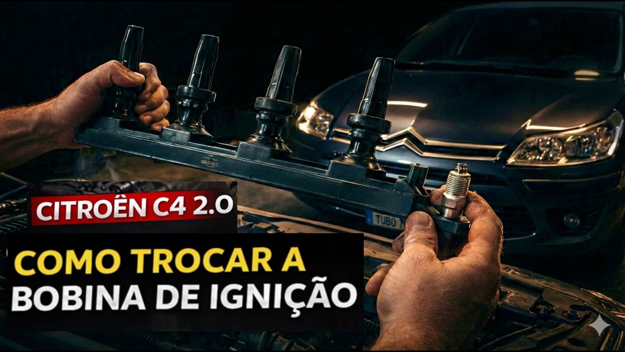 Citroën C4 2.0 Engasgando? Pode Ser a Bobina! Veja Como Trocar Fácil! 🔥🔧