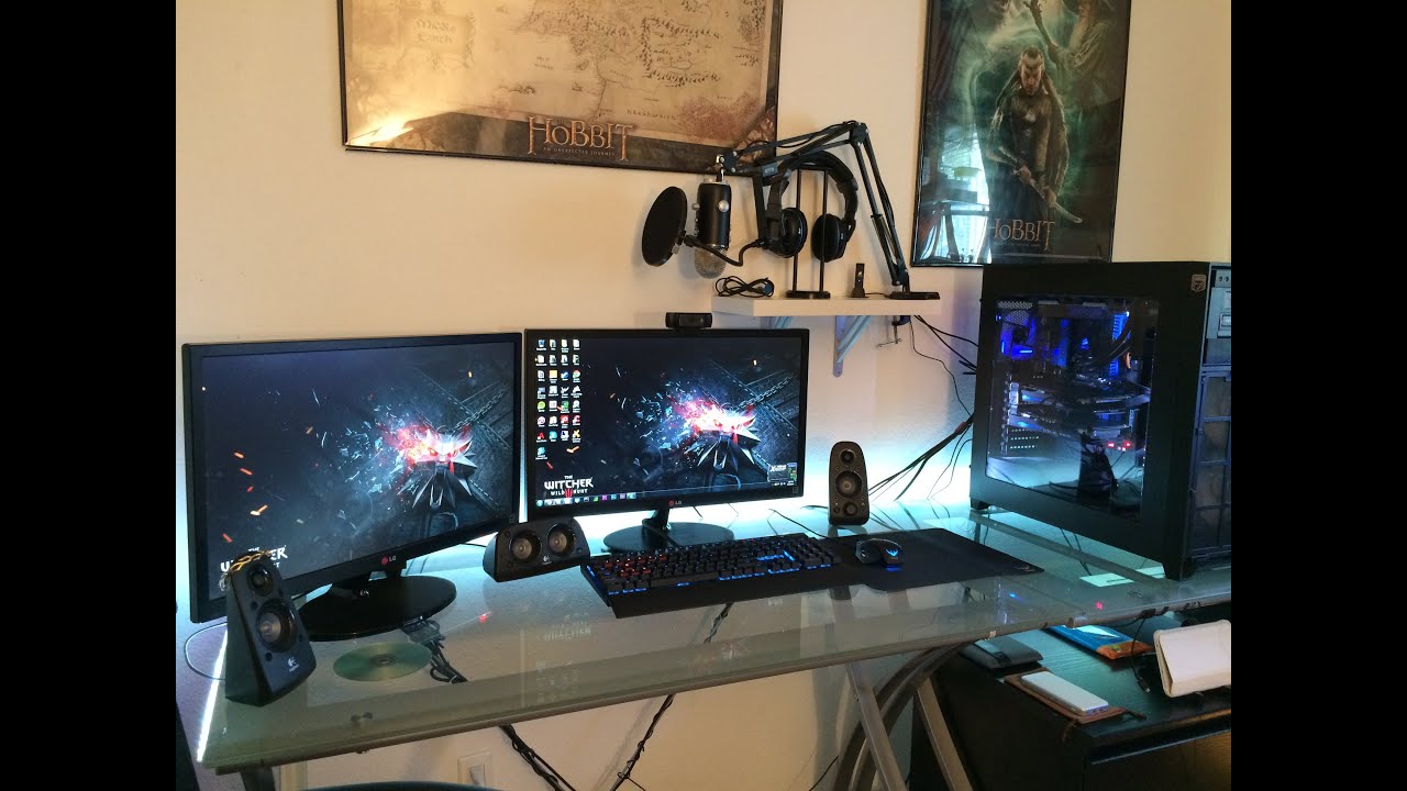 Gaming Setup + Room Tour - June 2015