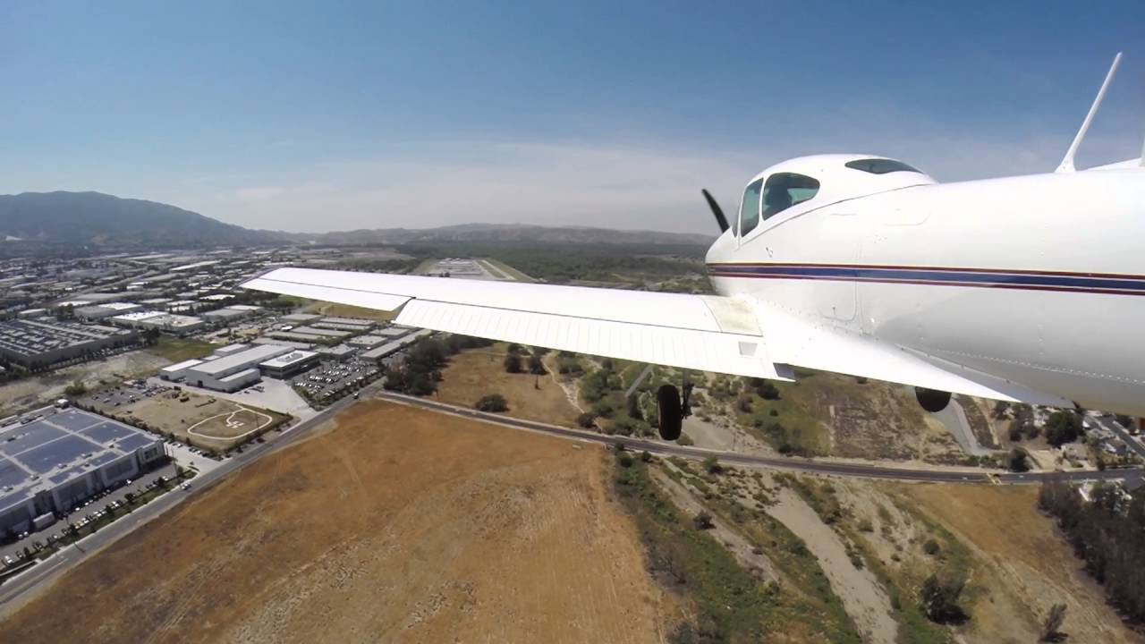 Navion KWHP to KAJO flight