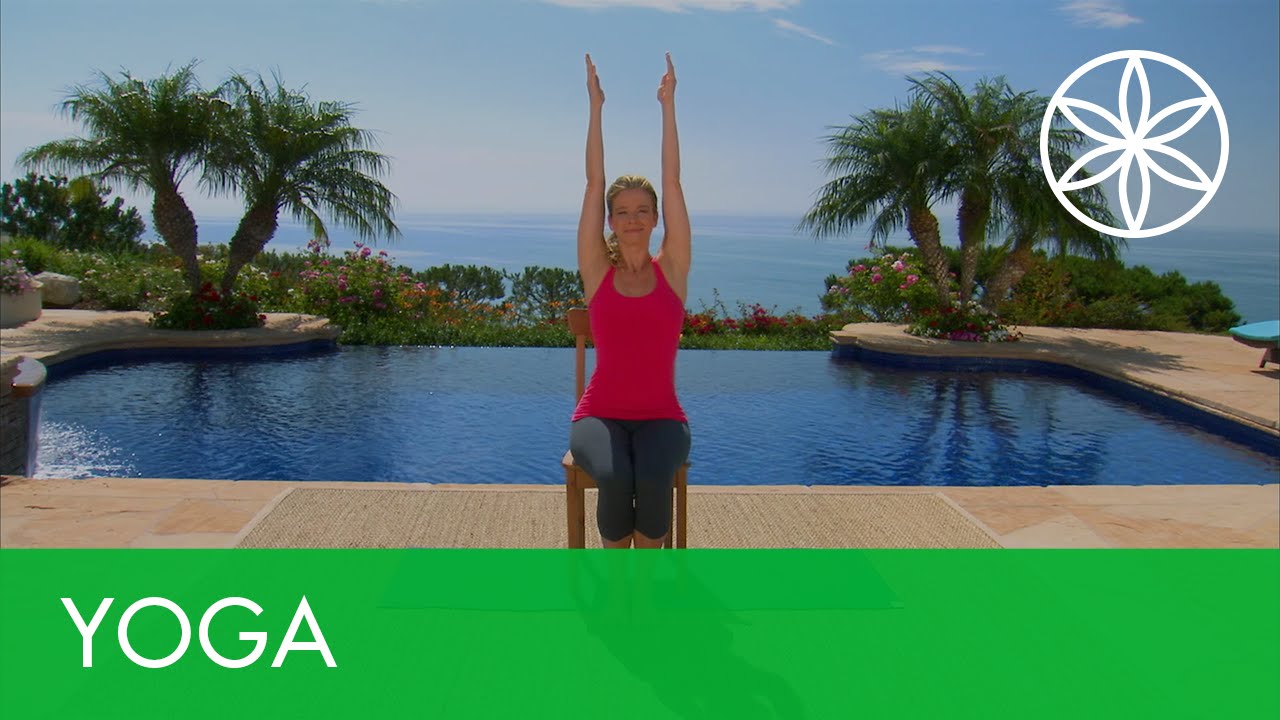 Beginners Yoga Chair Practice with Chrissy Carter | Yoga | Gaiam