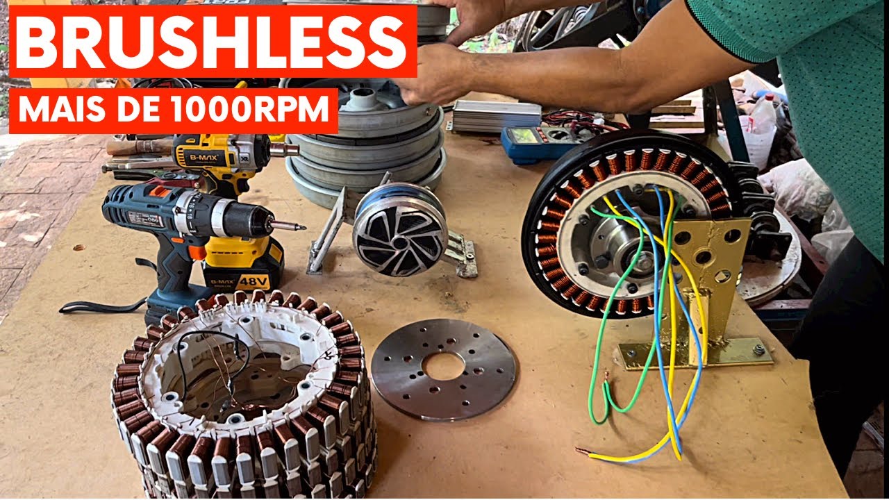 MOTOR BRUSHLESS DE ALTA POTÊNCIA