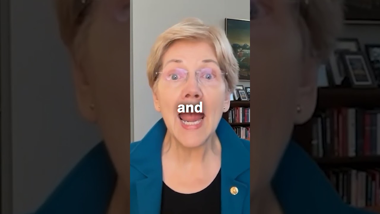 Elizabeth Warren Says Congress Must Stop Trump #politics #fyp #new