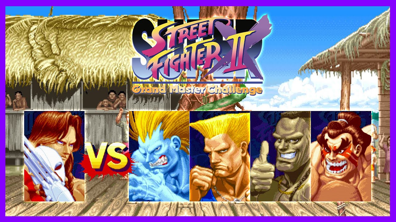 발로그(베가) 🆚 네 놈들... Super Street Fighter II Turbo