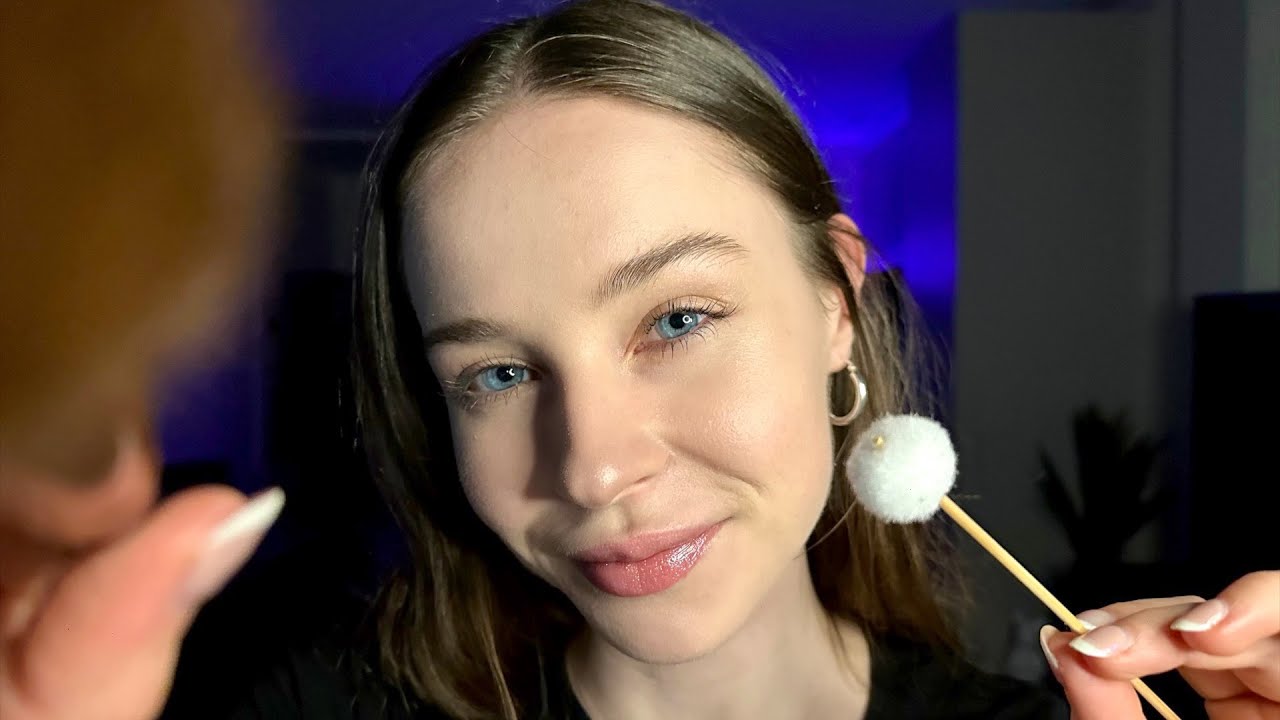 Immersive Personal Attention ASMR For Deep Sleep 💙 | Eyes Closed, Face Tracing, Scalp Massage & More