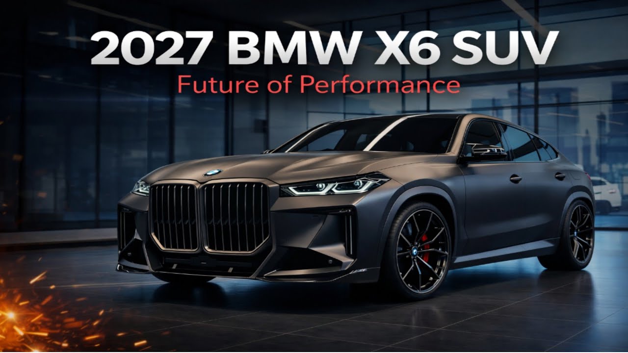 2027 BMW X6 Returns! 🔥 First Look at the Boldest Luxury SUV Yet