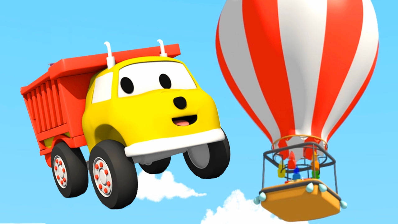 The Hot Air Balloon 🎈 Learn Numbers with Ethan the Dump Truck 🔢 Educational cartoon for children
