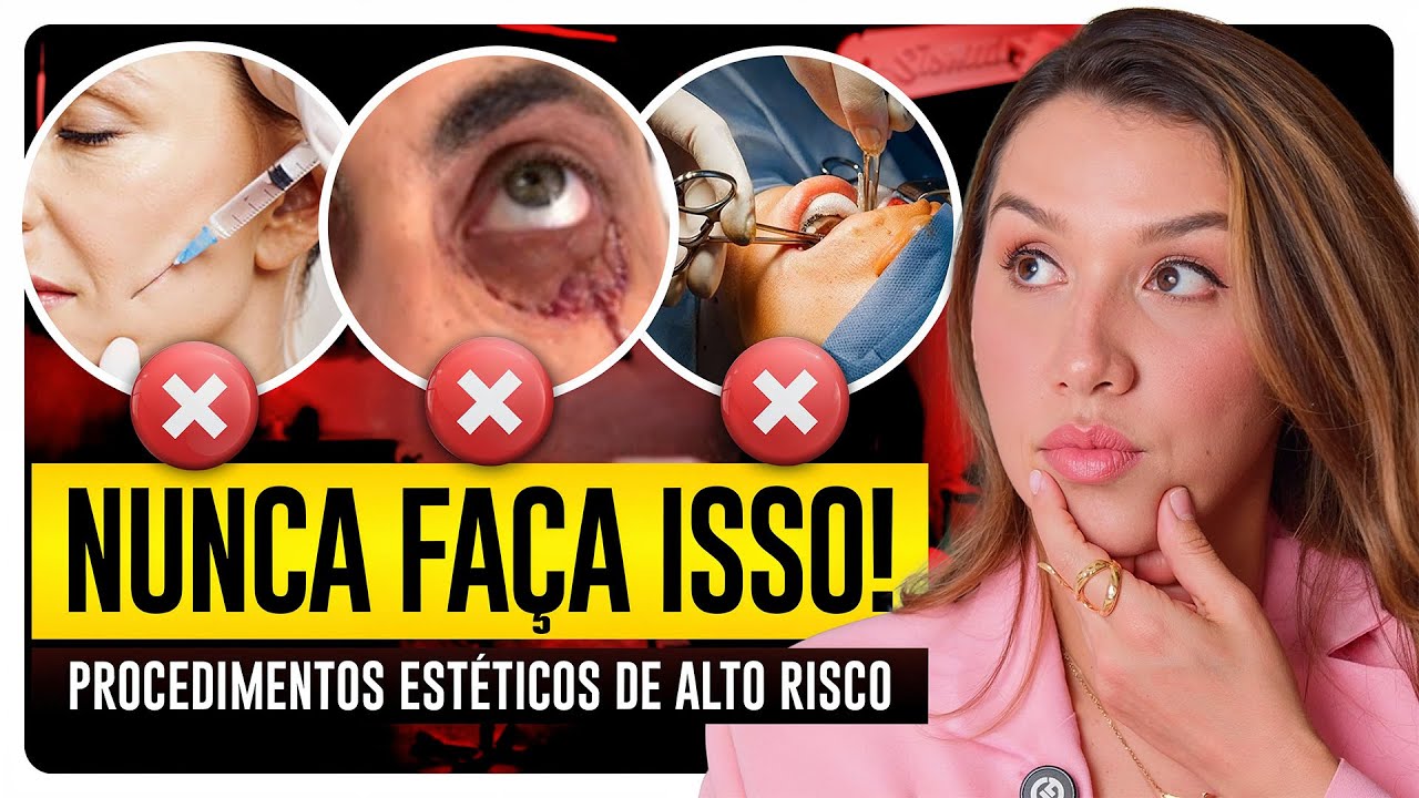 OS 3 PIORES PROCEDIMENTOS ESTÉTICOS (não faça nada antes de assistir este vídeo)