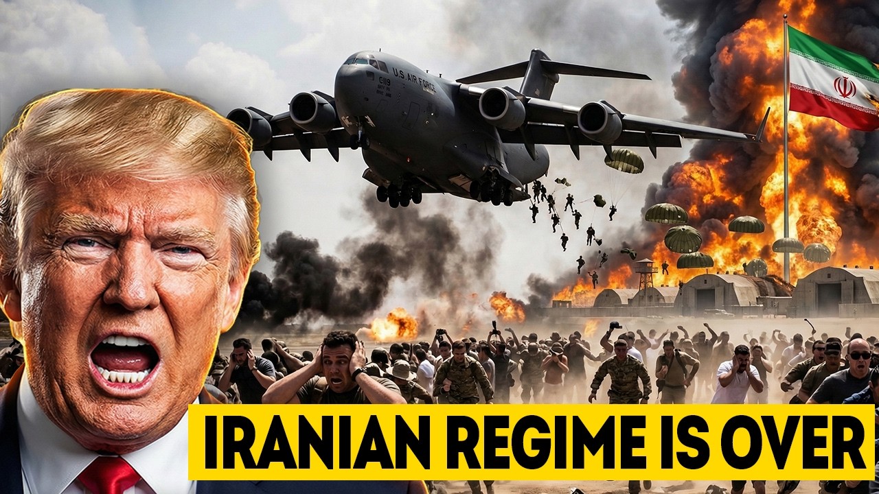 TEHRAN IN FLAMES! US Air Force C-17 Bomber Pilots and Crews Rush at Full Speed