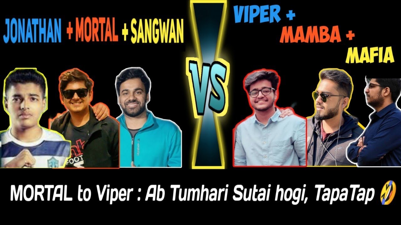 When Mortal called jonathan in tdm against viper,mafia,mamba....jonathan proving why he is best 🔥🔥