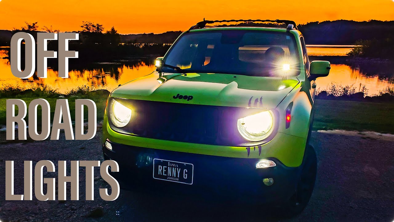 Off Road Light On A Budget (Jeep Renegade Edition)