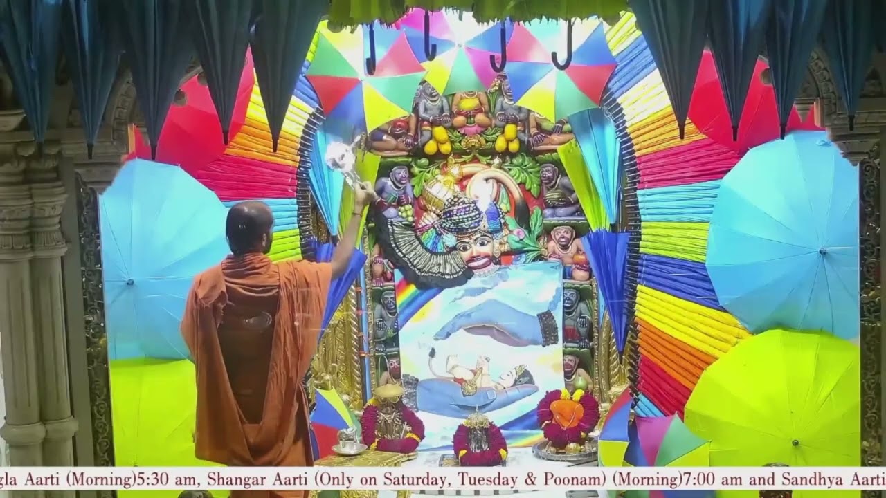Mangla Aarti Darshan Salangpur Date 12-07-2025