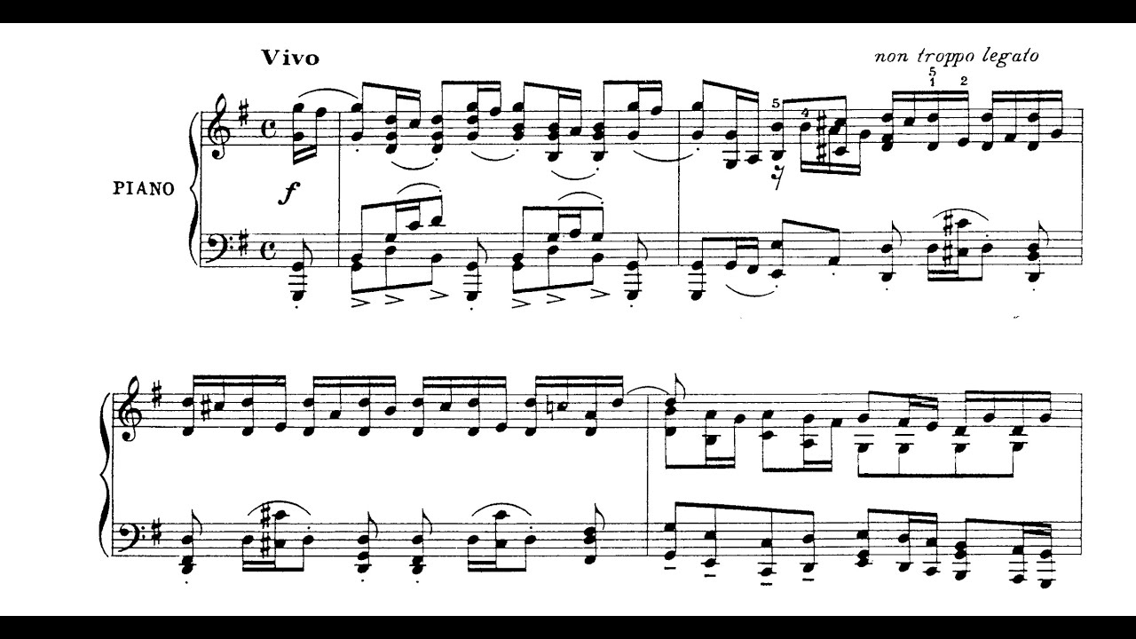 Bach-Friedman - Brandenburg Concerto 3 (I. Vivo)  - Petronel Malan Piano