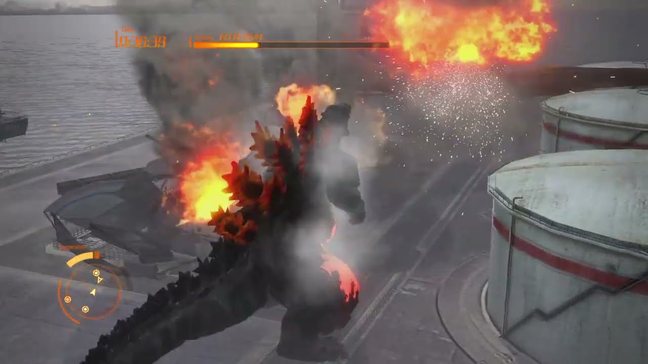 Burning Godzilla vs everyone King of Kaiju mode 2 : GODZILLA