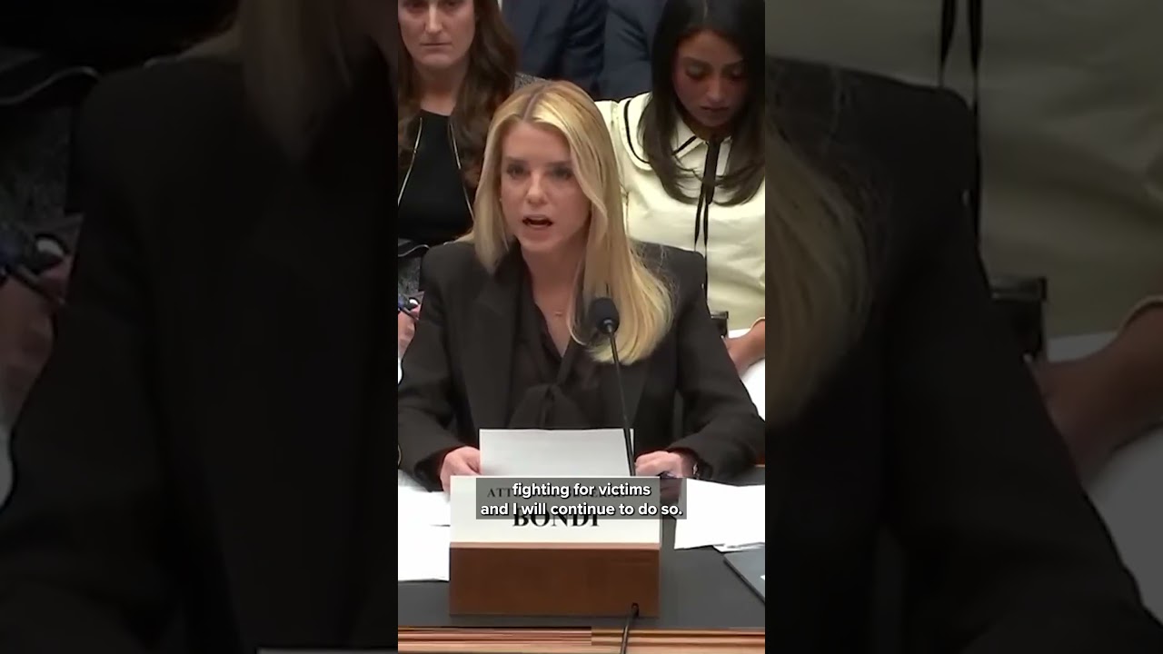Pam Bondi's message to EPSTEIN victims