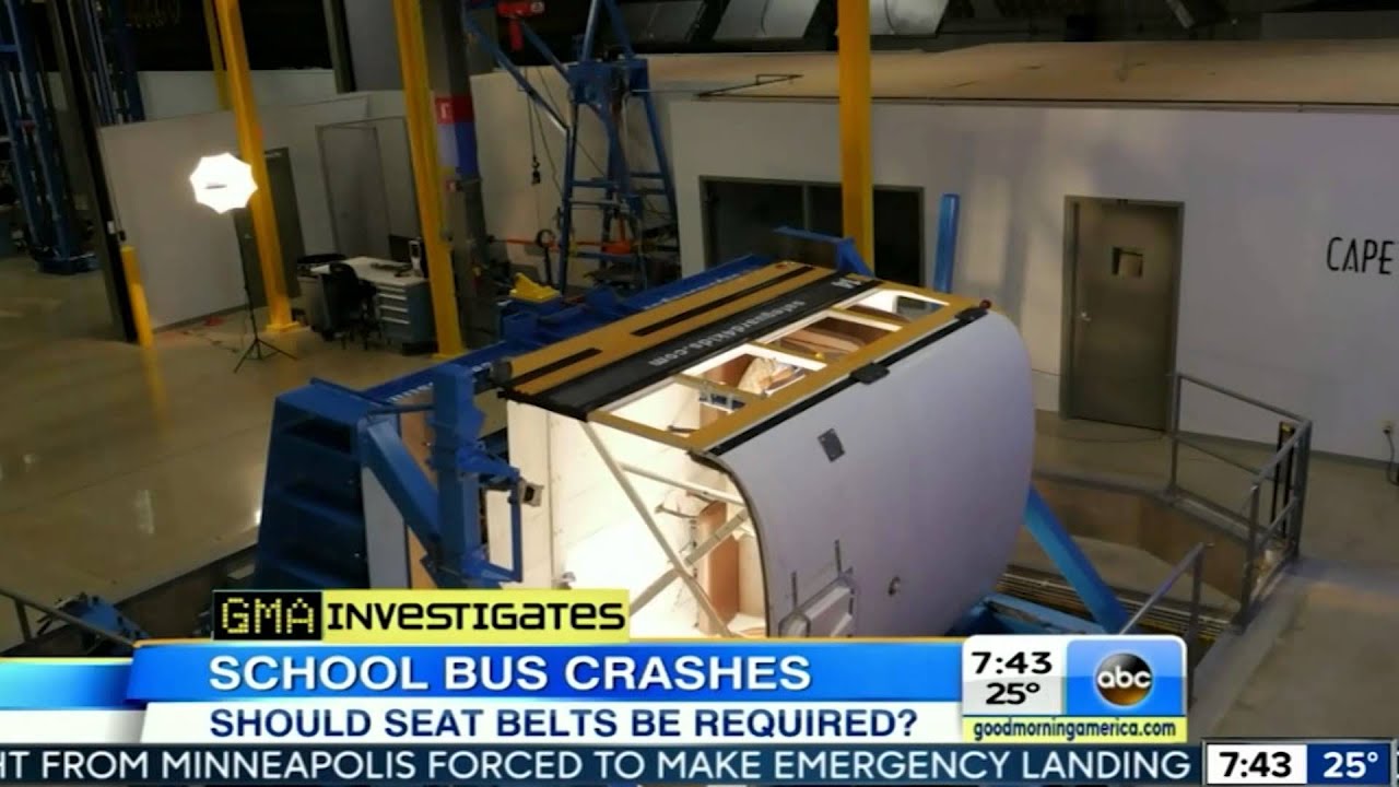 Seat Belts on School Buses - ABC NEWS - GMA Story