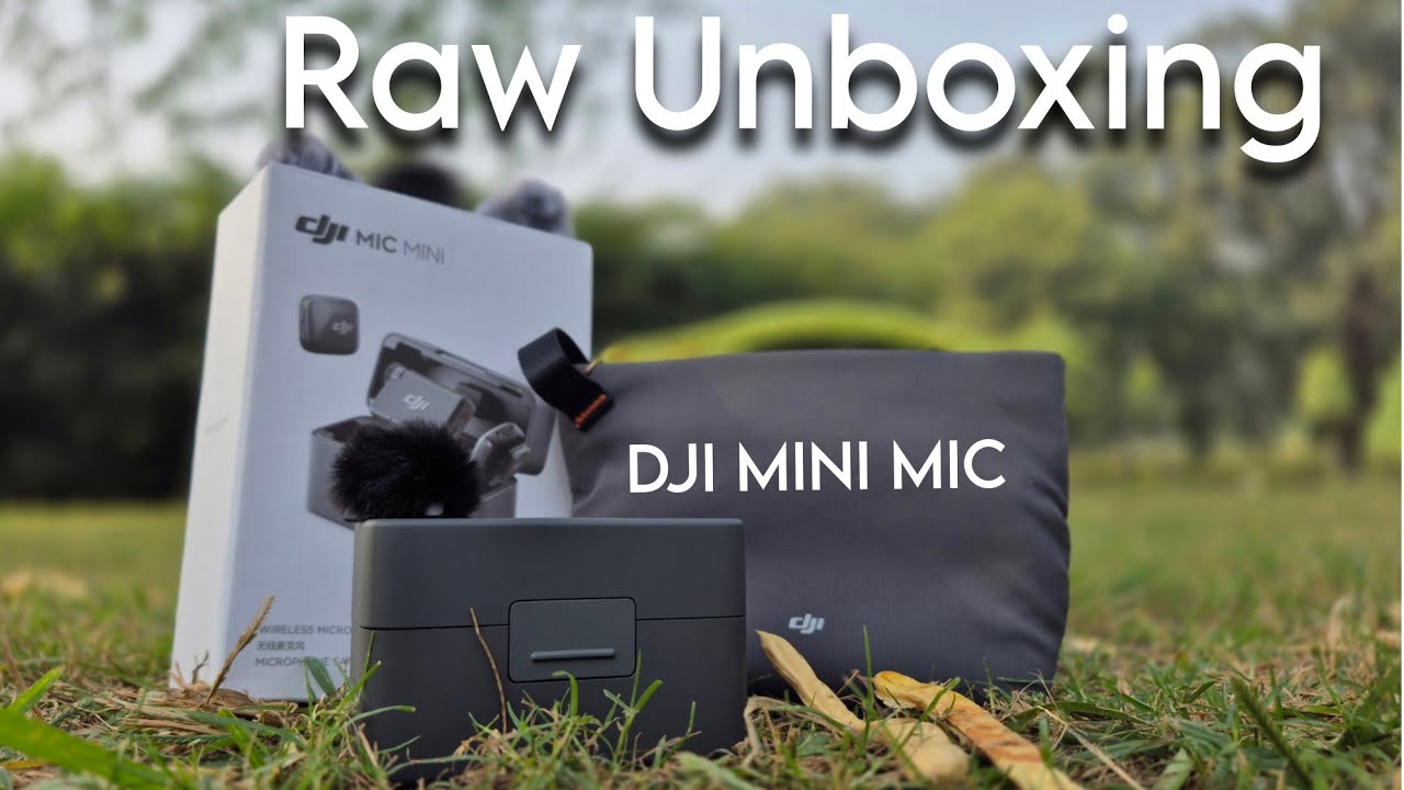 Dji Mic Mini Unboxing | best mic for moto vlogs? | best mic for moto vlogs? The Ultimate mic