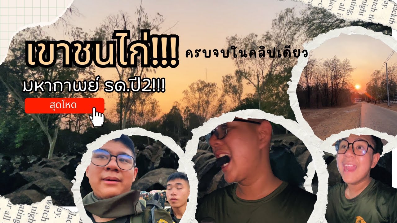 (โคตรละเอียด) มหากาพย์ รดปี.2 เขาชนไก่ใครว่าน่ากลัว!!🫡🌳💪 | Lion นิติธรรม