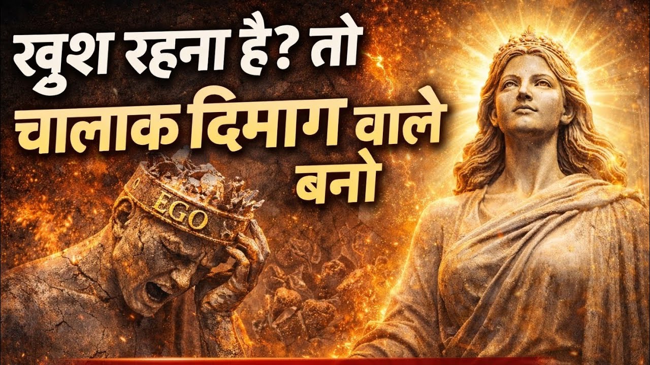 खुश रहना है? तो चालाक दिमाग वाले बनो | दिमाग से जीने की Psychology