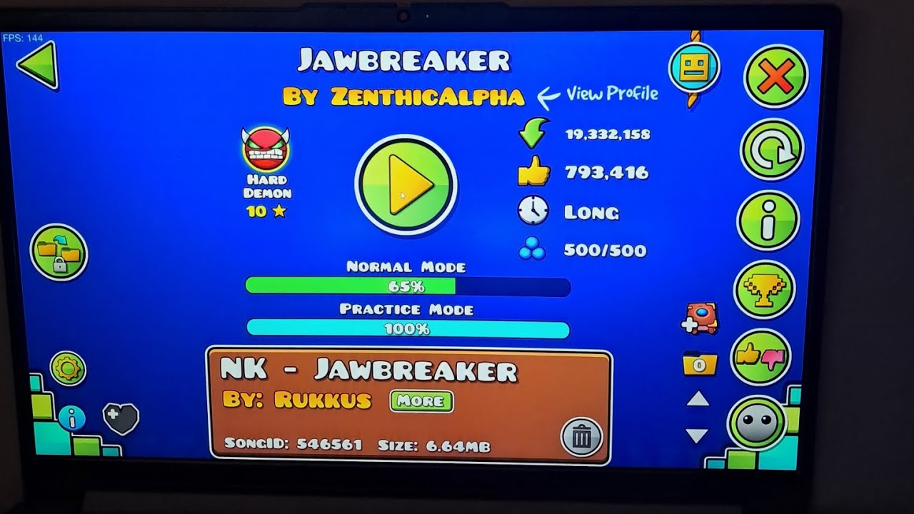 Lets beat jawbreaker day 1                              90-97% 90-100% 82-88%