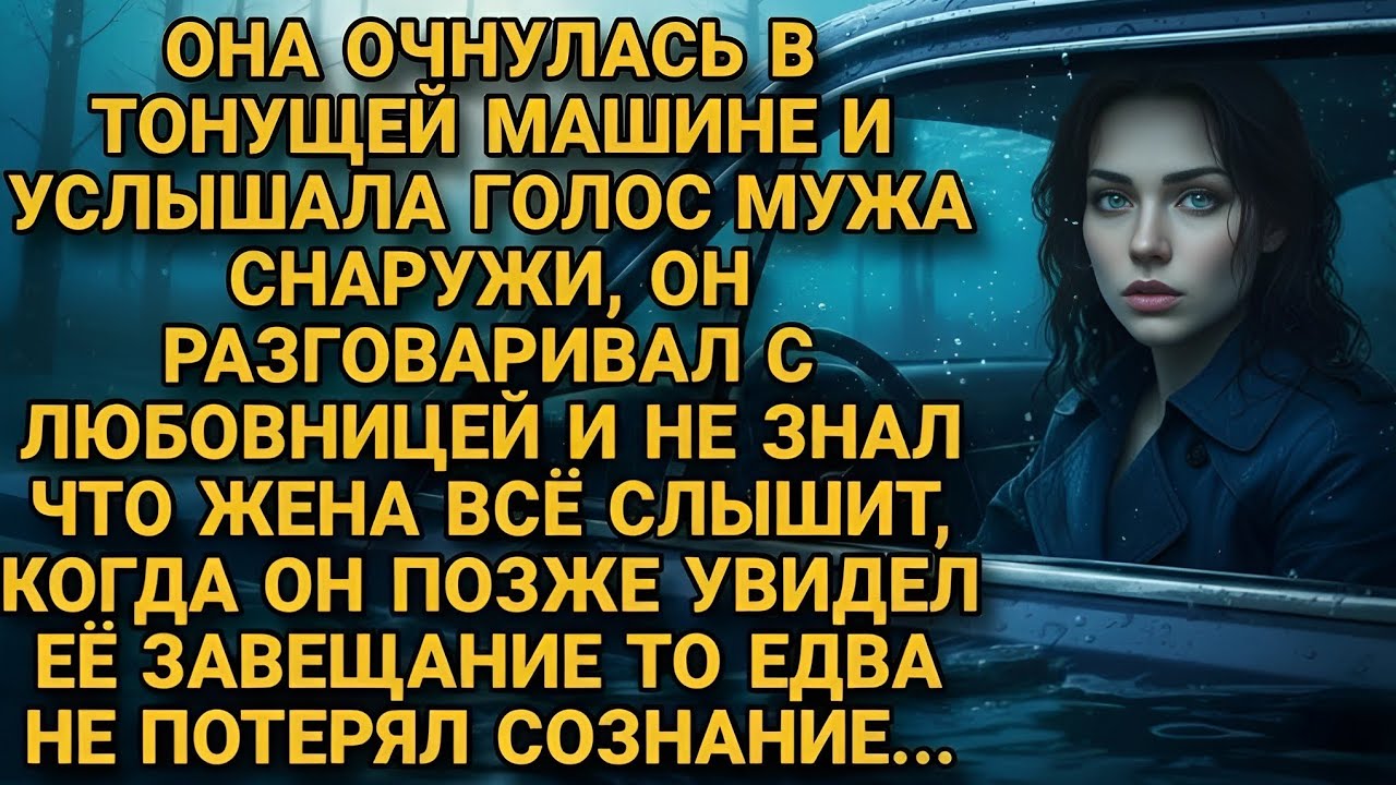 Муж стоял на берегу и ждал её смерти. Он не знал, что она слышит каждое слово…