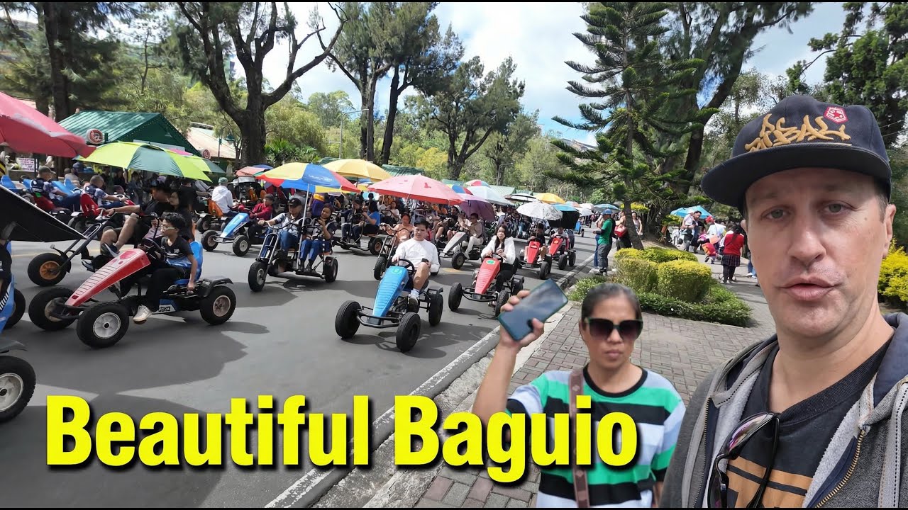 Burnham Park Biking Weekend | Baguio City in Stunning 4K60