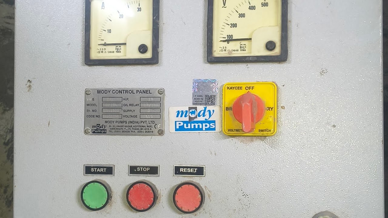 DOL mody stater 10 Hp information (Dileep electrician)