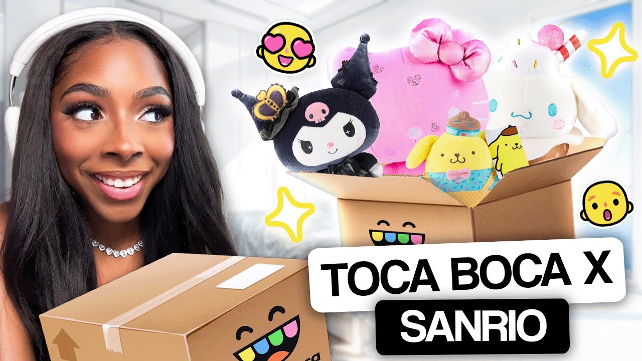 Распаковка Toca Boca X SANRIO! 🩷| Тока Лайф Мир
