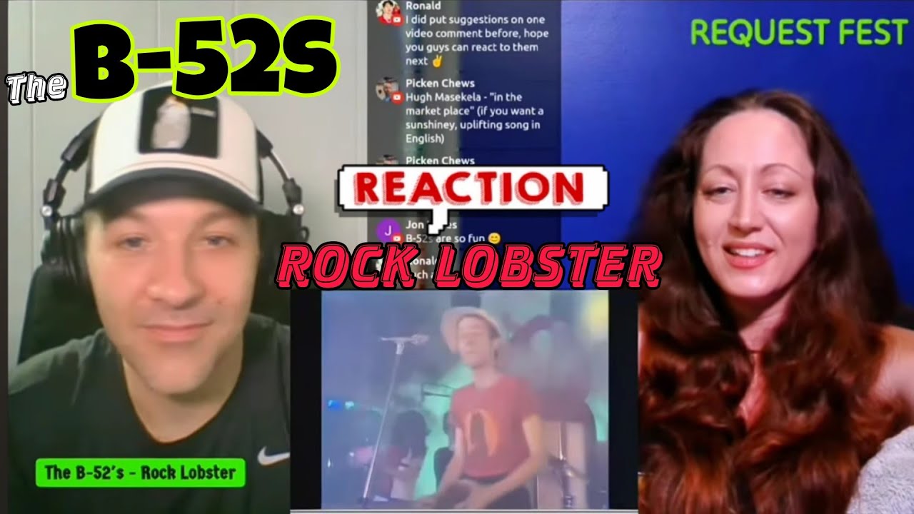 The B-52's - Rock Lobster (Reaction) Request Fest
