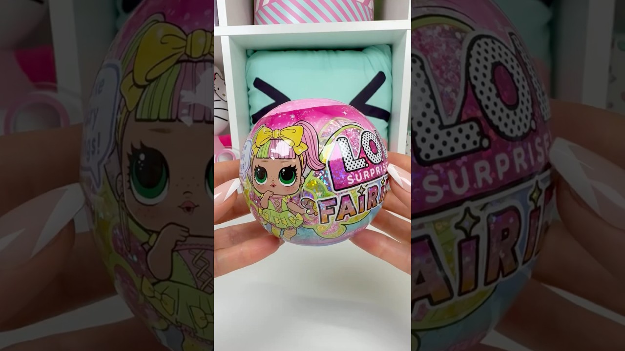LOL Surprise FAIRIES Opening ASMR #lolsurprise #blindbag #doll