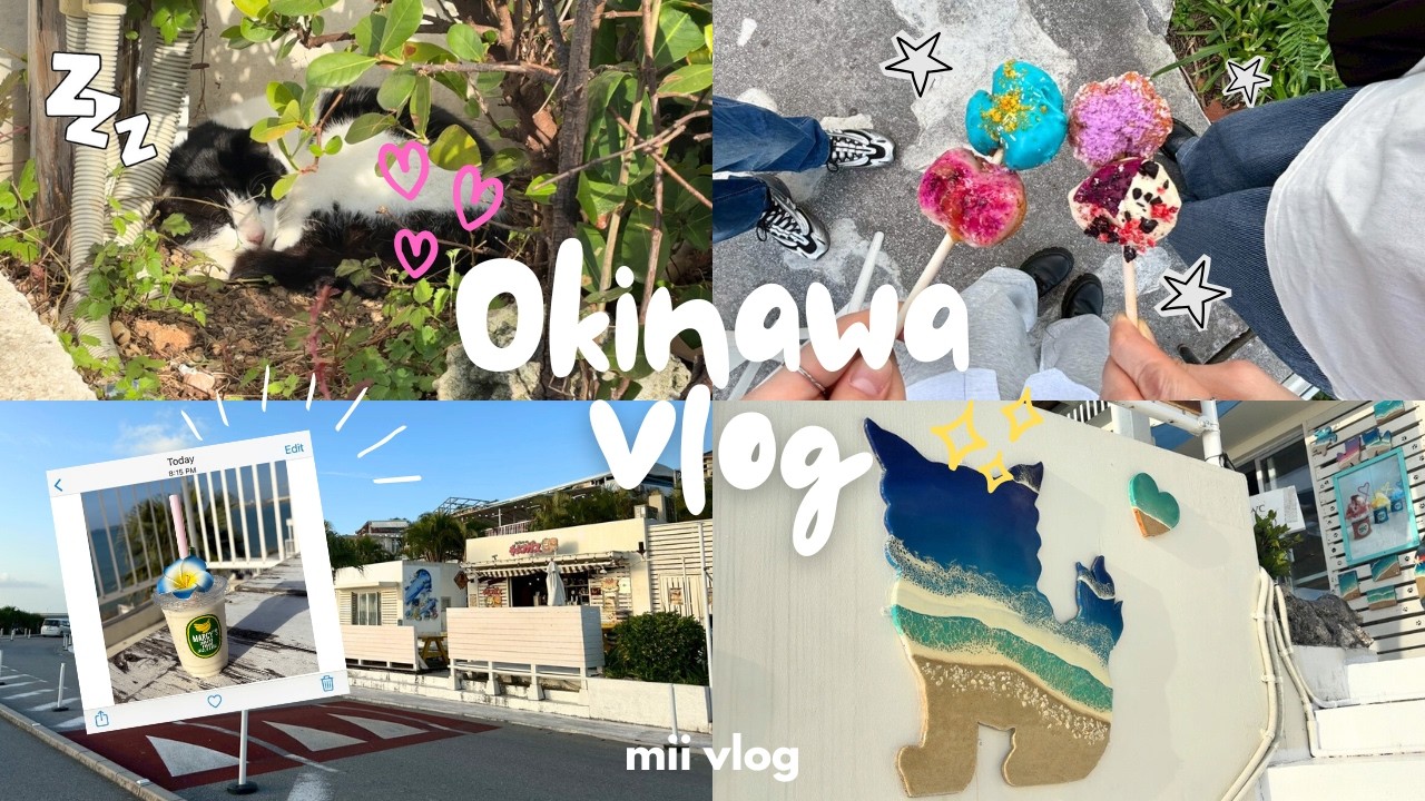 【沖縄 Vlog🌴】家族旅行で冬の沖縄に行ってきた🫧✩‧₊ #沖縄 #okinawa  #vlog  #沖縄旅行