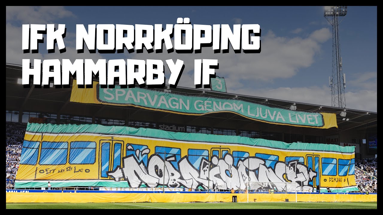 IFK Norrköping- Hammarby IF | Marschering + Match | 2024
