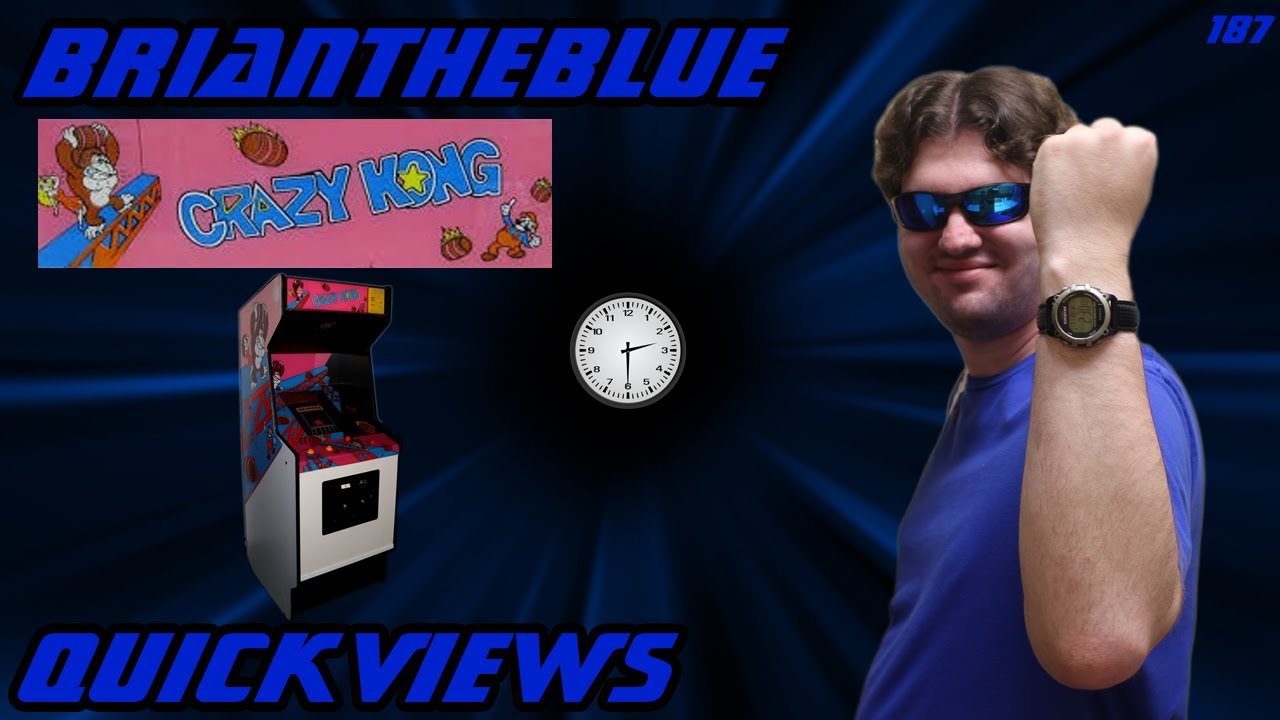 Crazy Kong (Arcade) - BrianTheBlue Quickviews Episode 187
