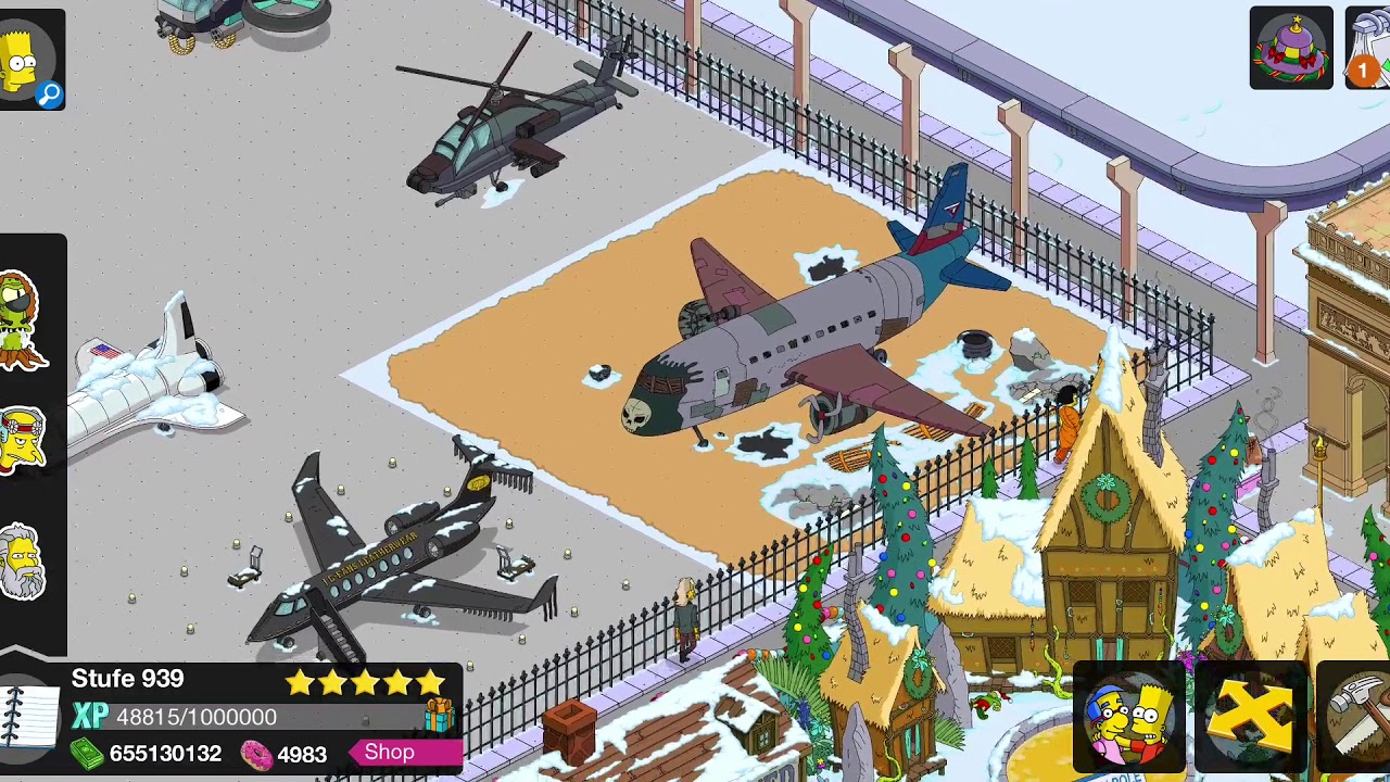 Die Simpsons - Tapped Out - max LvL und Donuts